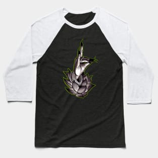 Lotus in green Baseball T-Shirt